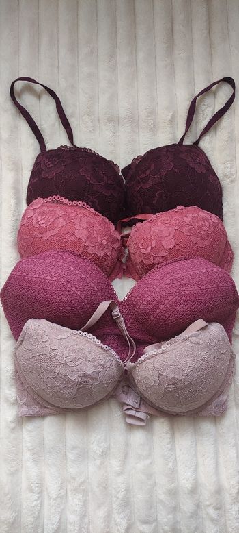 Lot de 4 soutiens gorge 80A