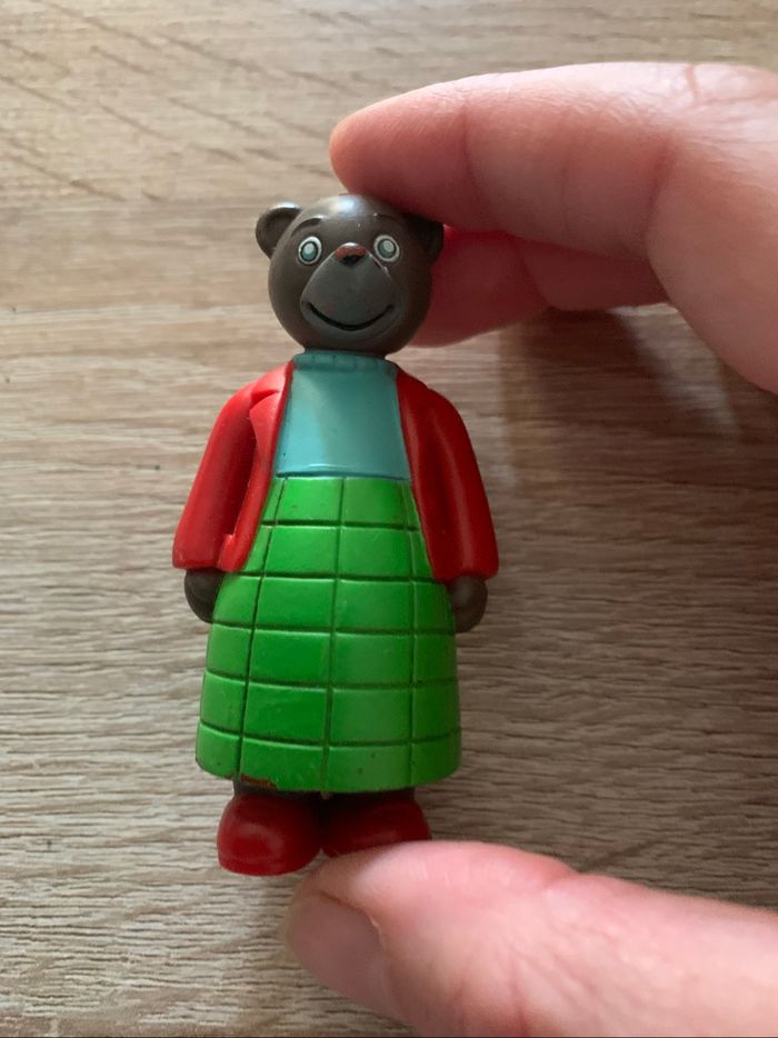 5 figurines petit ours brun - photo numéro 6