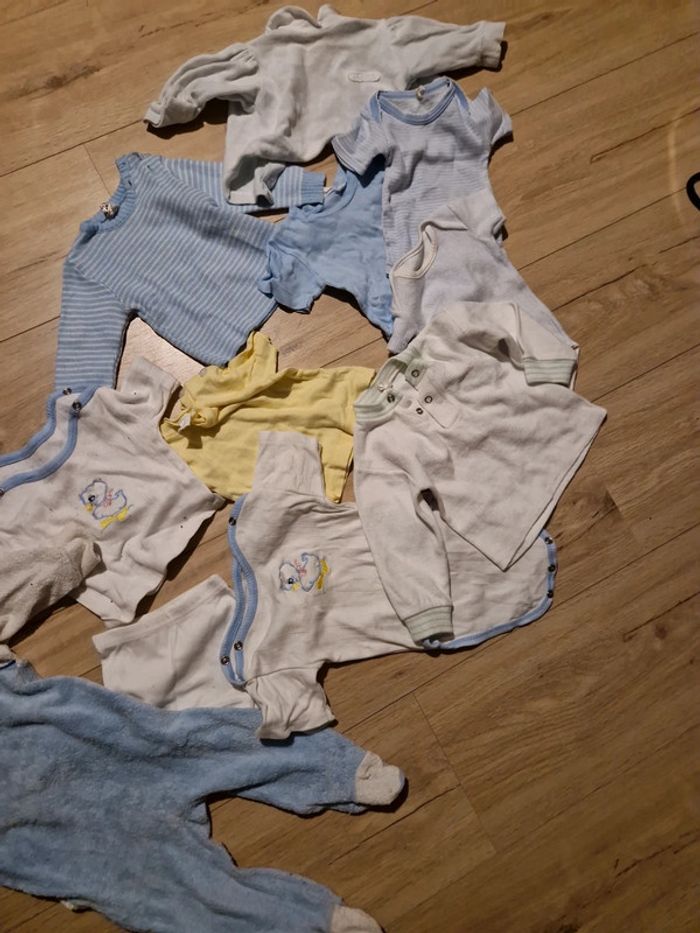 Lot de vêtements bébé 3 mois Vintage - photo numéro 4