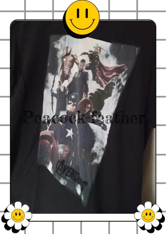 T-shirt homme marvel Avengers xxl noir - photo numéro 2
