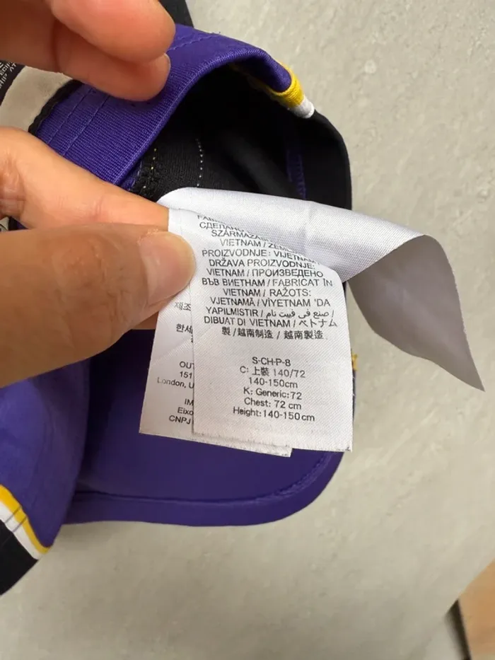 Ensemble enfant maillot de basket Lakers NBA taille S - photo numéro 11