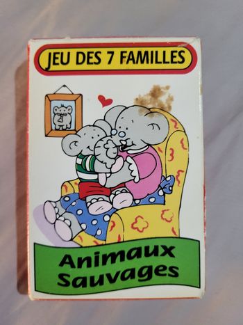 Jeu  des 7 familles Animaux Sauvages