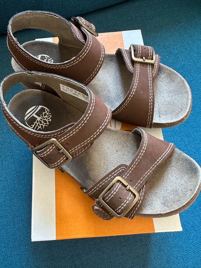 Sandales Timberland marron chocolat 33 - photo numéro 2