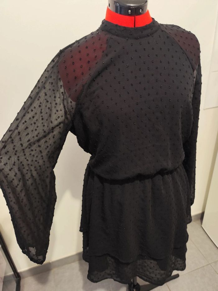 Robe manches longues noire - photo numéro 3