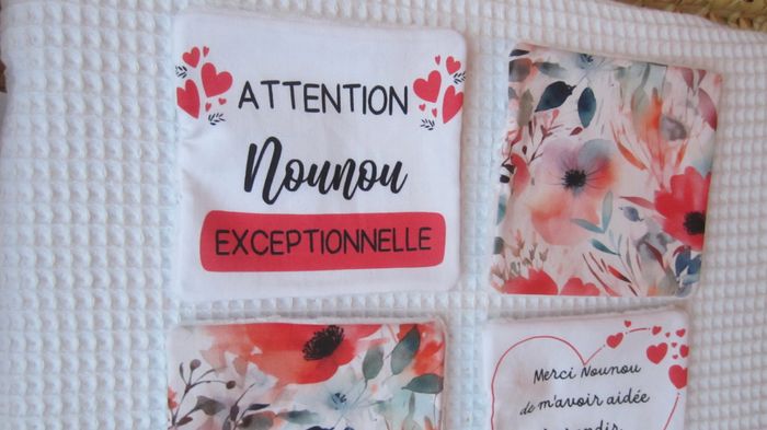 Lot de lingettes pour bébé (spécial nounou/assistante maternelle). - photo numéro 2