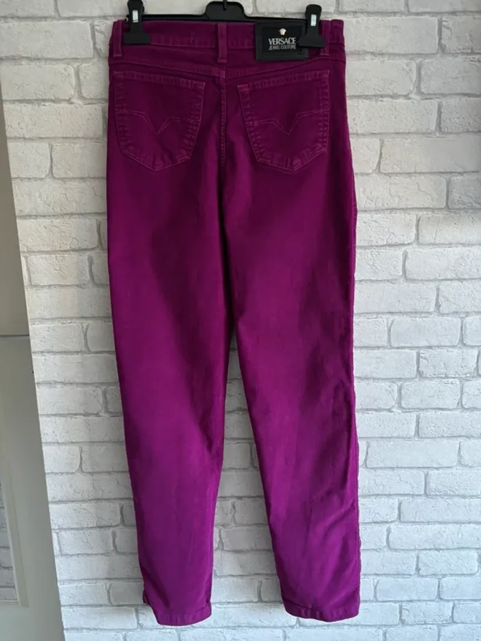 Pantalon Versace jeans couture taille 38 - photo numéro 4