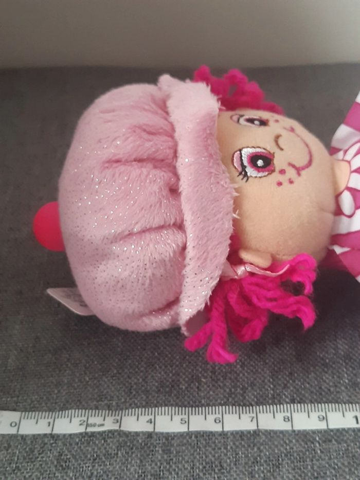 Peluche / doudou / Poupée : Little miss muffin framboise - photo numéro 11