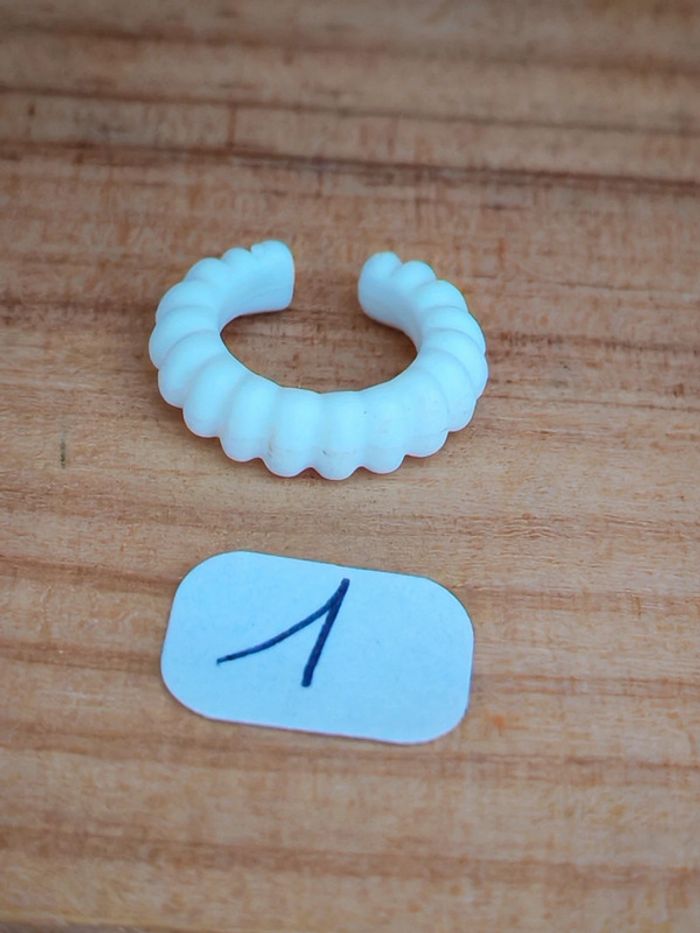 Playmobil vintage col blanc tricot