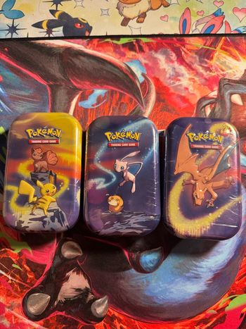 Lots de 3 mini tin de kanto