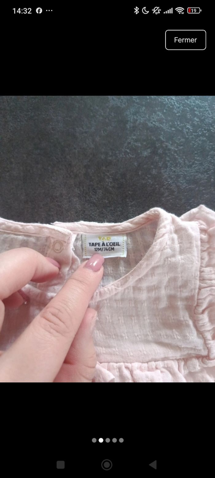 Chemisier 12 mois - photo numéro 2