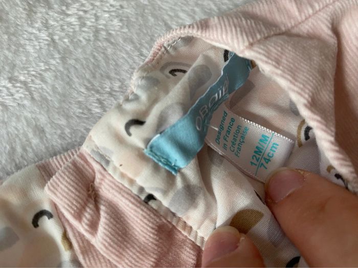 Robe velours 12 mois - photo numéro 4