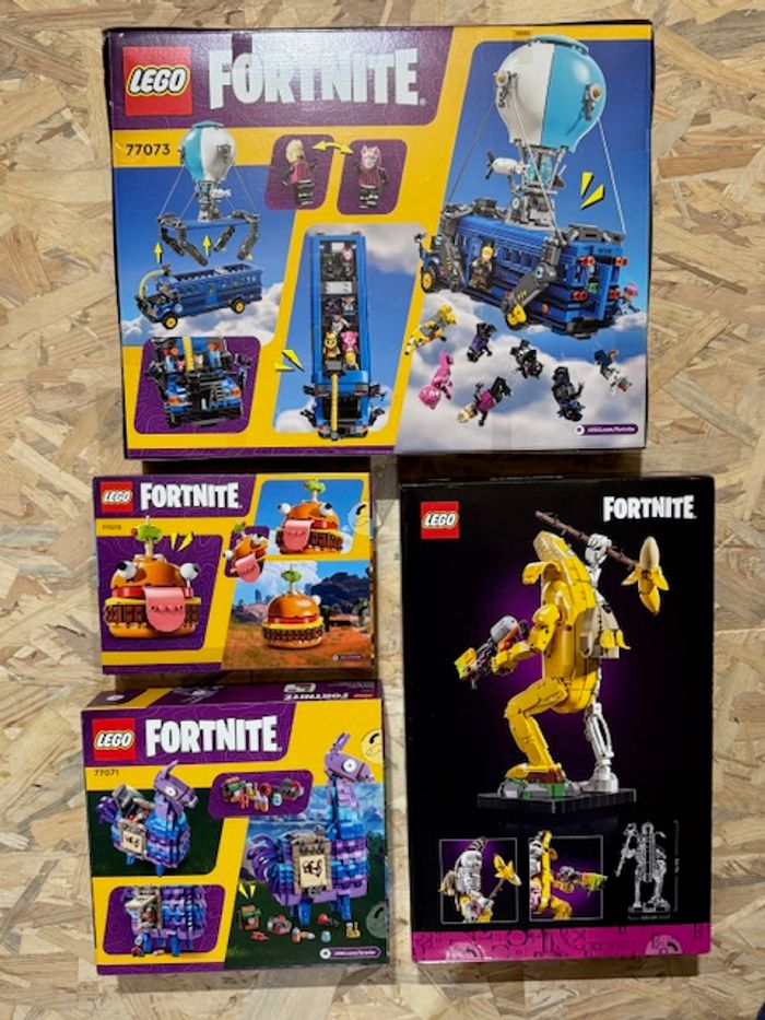 Pack LEGO Minecraft - 77070 / 77071 / 77012 / 77073 - Neufs et scellés - photo numéro 2