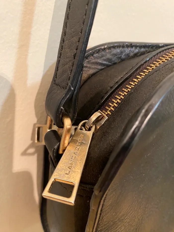 Sac bandoulière noir Lancaster - photo numéro 4