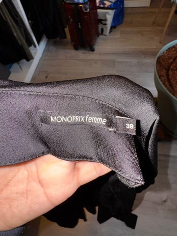 Robe cache cœur effet soie - photo numéro 3