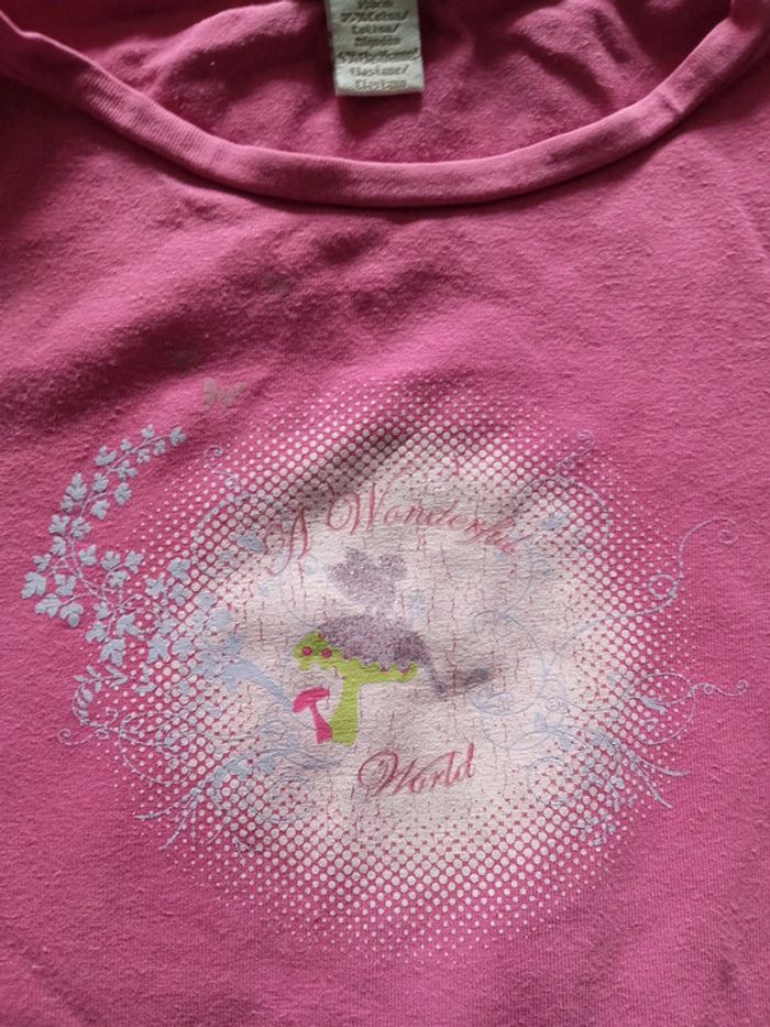 T-shirt rose Orchestra 10 ans - photo numéro 3