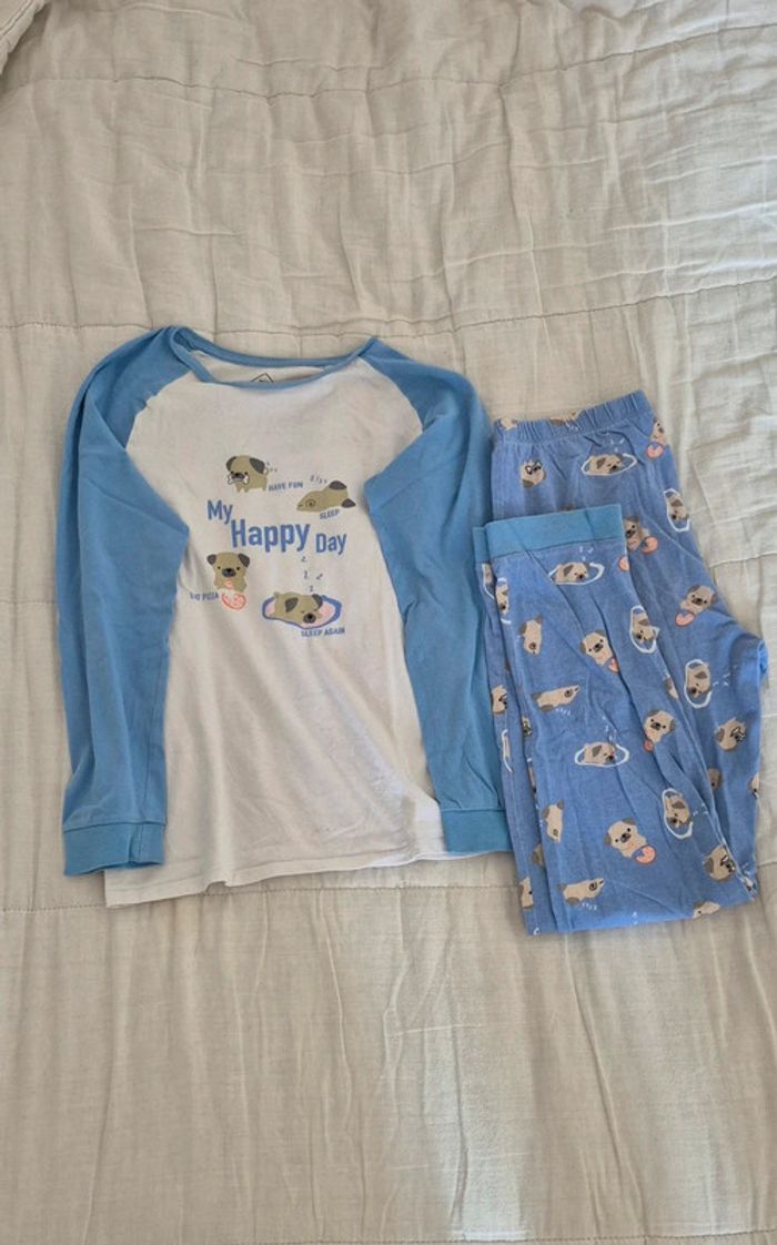 Pyjama long enfant avec motifs chien