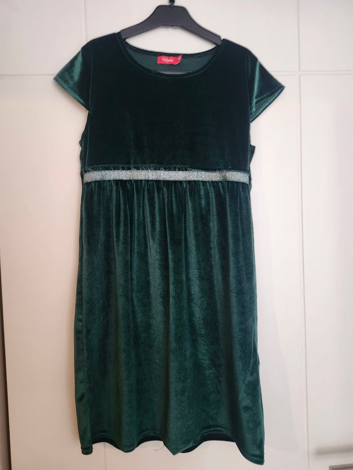 Robe verte Tissaia