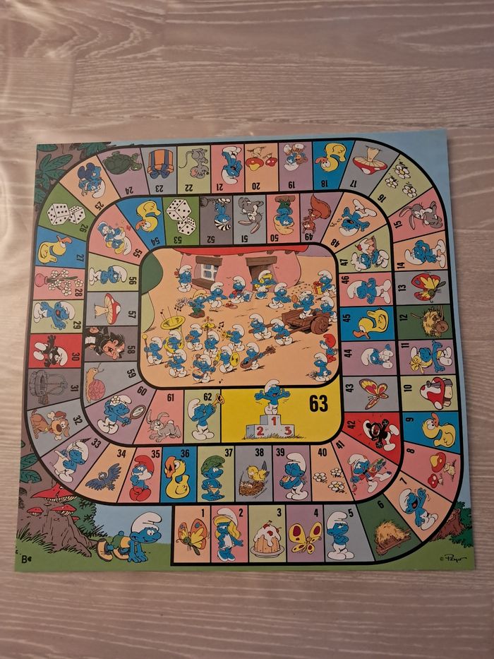 Boîte multi jeux les schtroumpfs - photo numéro 4