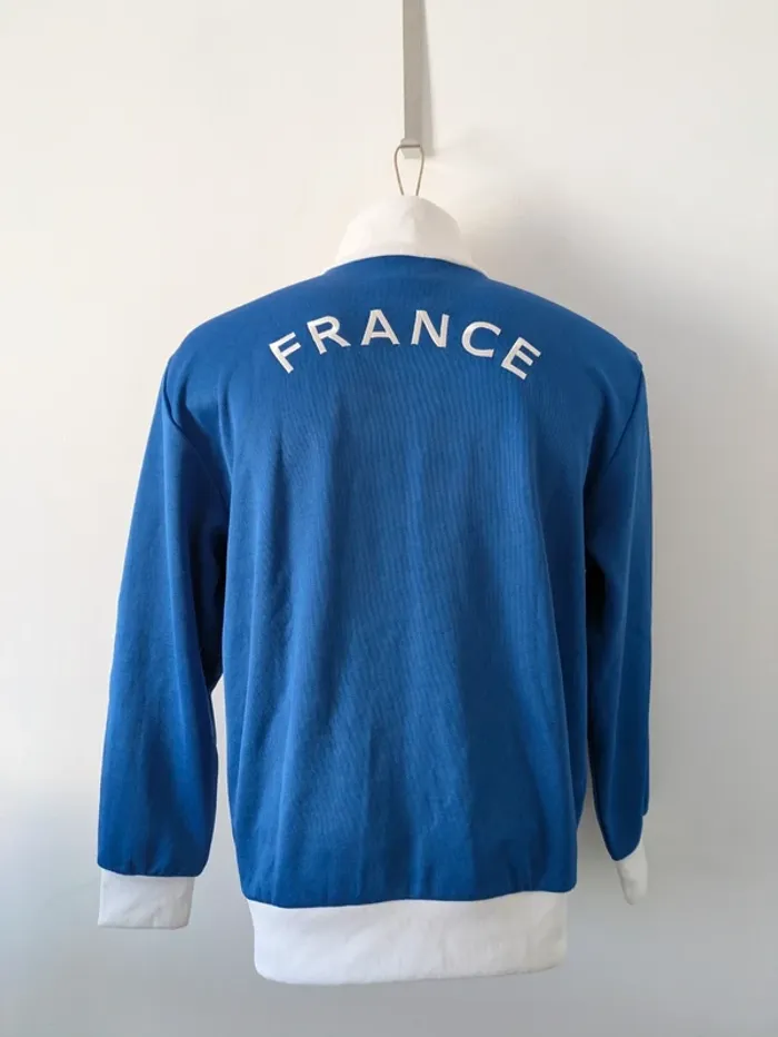 Veste brodés zippée neuve sport - Kick it profashion - taille M - photo numéro 3