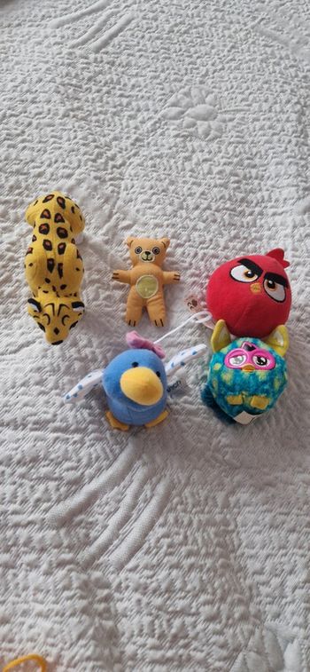 Lot de 5 petites peluches