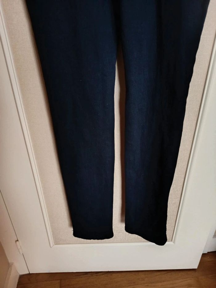 Pantalon grossesse, jeans noir. Marque shein. - photo numéro 4