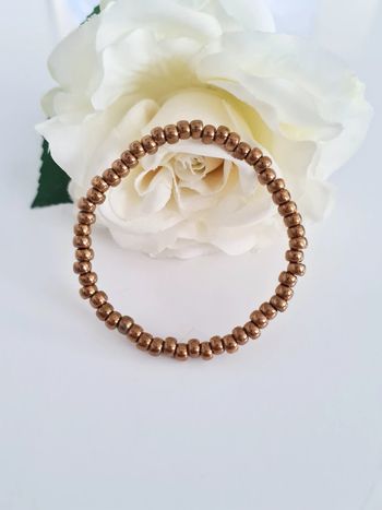 Bracelet rocaille épaisse