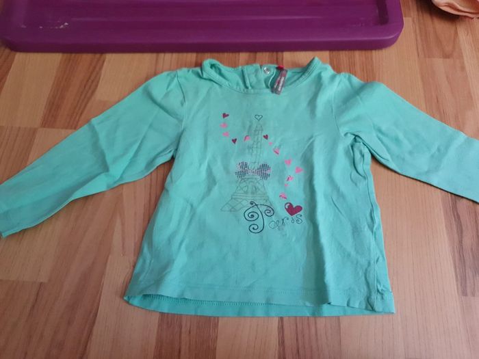 tee shirt menthe orchestra 2 ans - photo numéro 2