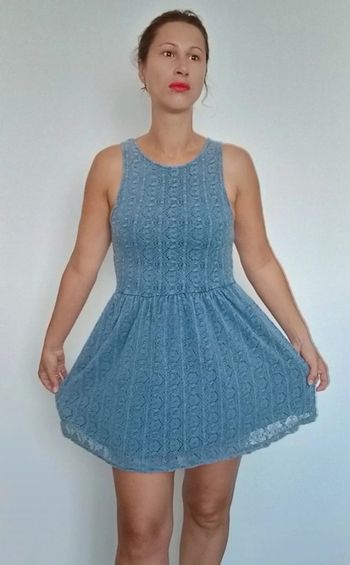 Robe patineuse dentelle