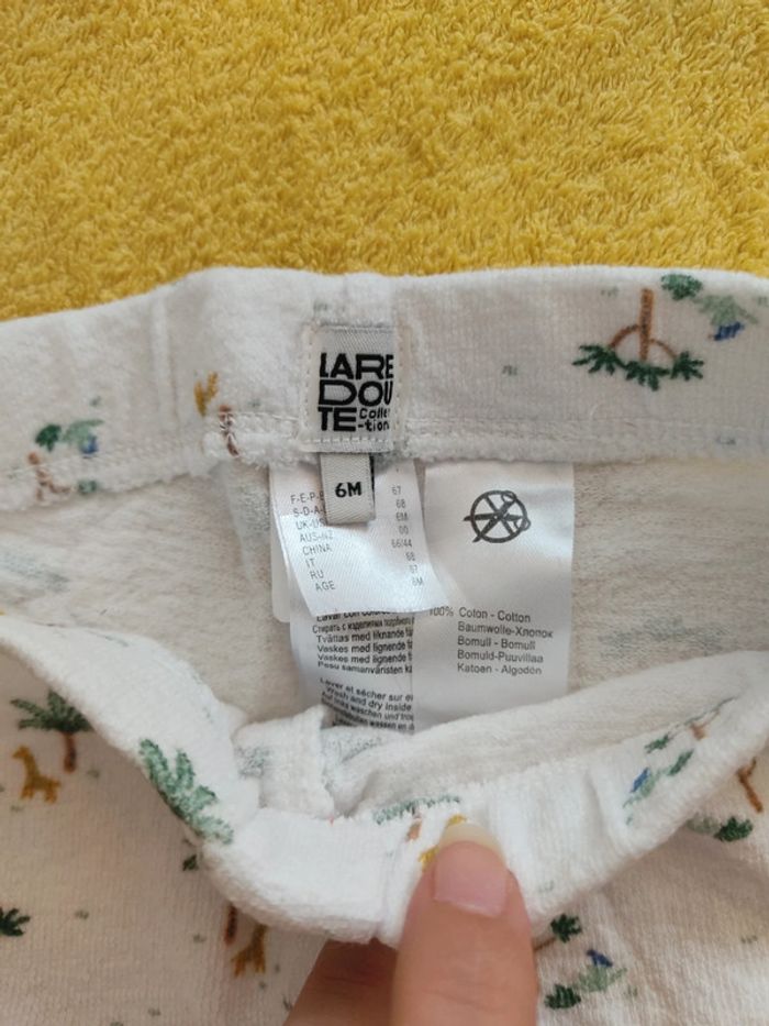 Lot 3 pantalons sarouels la redoute 6 mois - photo numéro 8