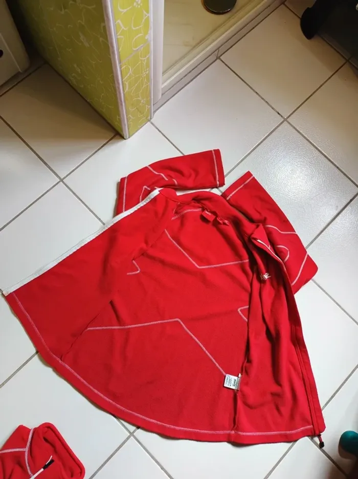 Veste polaire zippé rouge Swix - photo numéro 14