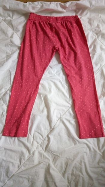 Legging court imprimé à pois