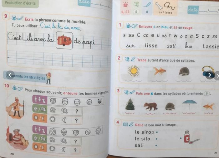 Le Voyage de Lili et Paco CP - Méthode de lecture - Ed. 2023 - Cahier d'activités - photo numéro 2