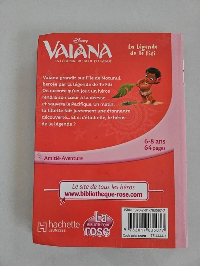 Livre Vaiana : La légende du bout du monde - photo numéro 2