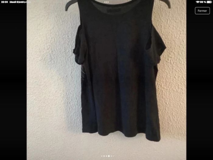 Haut épaules dénudées  Bershka taille 38 - photo numéro 4