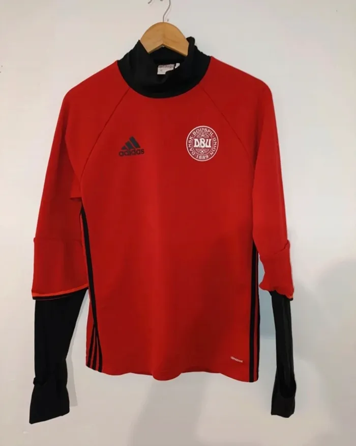 Maillot Adidas Danemark DBU sweat d'entraînement - photo numéro 2