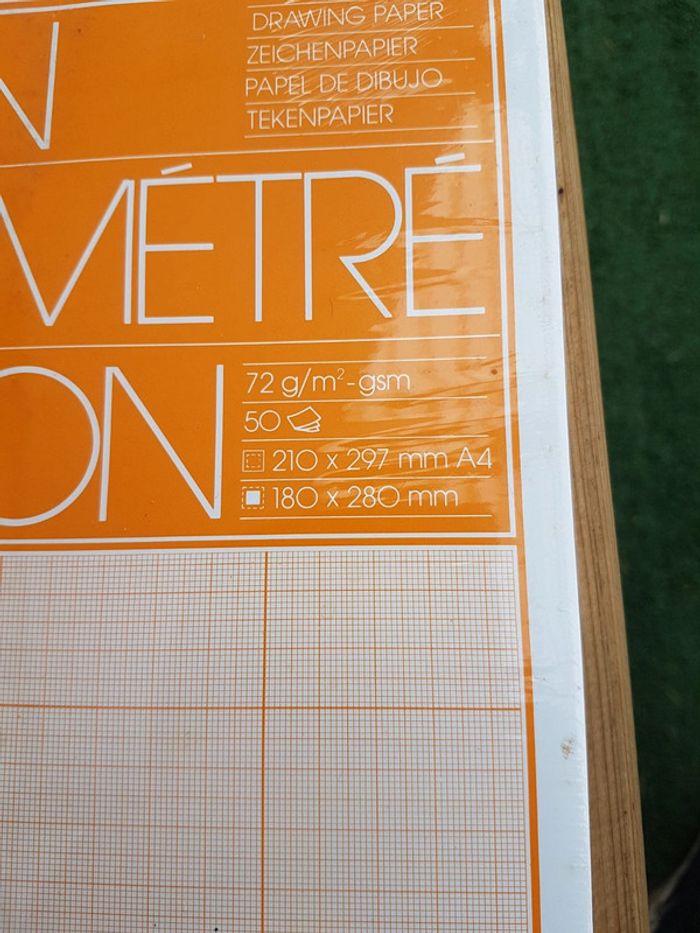 Feuilles dessin millimétré canson - photo numéro 2