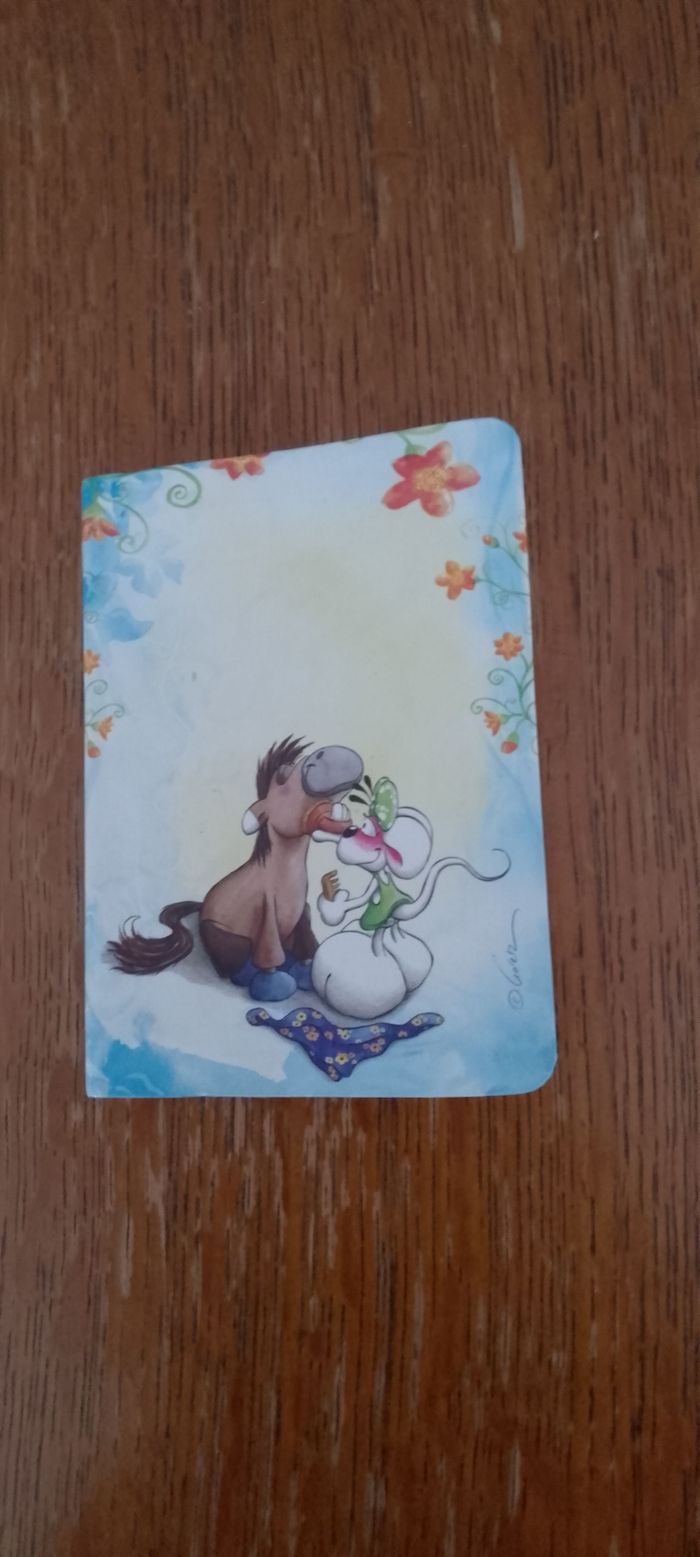 Joli lot diddl et poule papier à lettre+enveloppes et pochette vintage+ répertoire (quelques écritures dedans) poule 6 enveloppes+ 4 feuilles - photo numéro 9