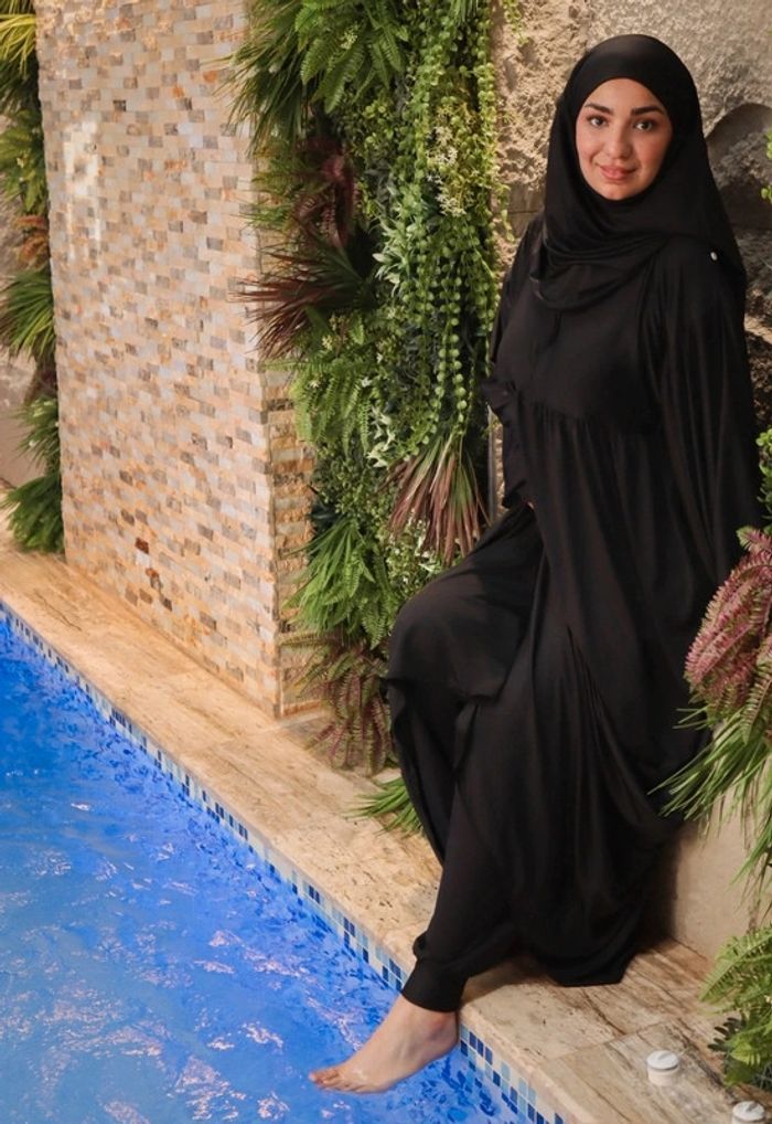Maillot de bain couvrant Burkini élégant et confortable - photo numéro 7