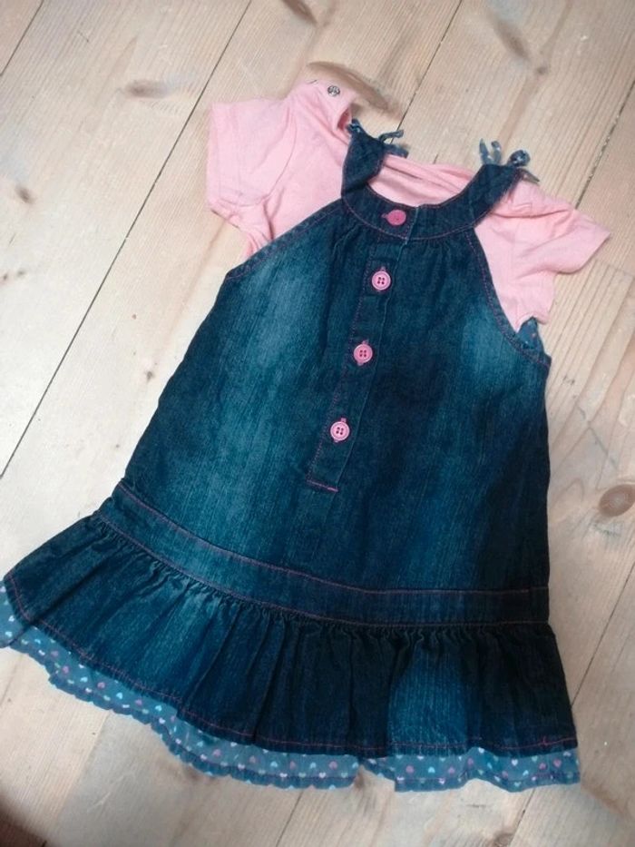 Ensemble robe jeans - photo numéro 2