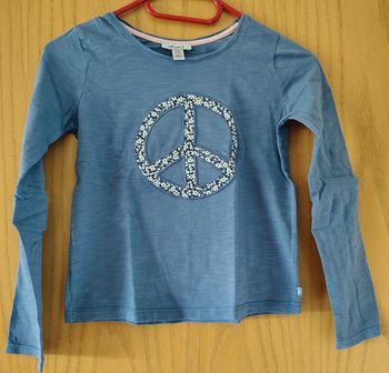 T-shirt manche longue fille 8 ans