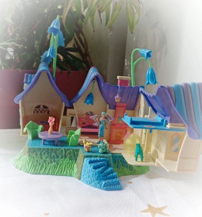 2004 Maison house fée fairy fairytopia barbie mattel azura azura's cottage little Land small - photo numéro 2