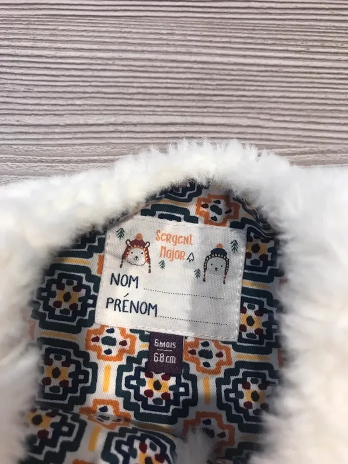 Ensemble 4 pièces 6 mois Sergent Major 🌸 - photo numéro 4