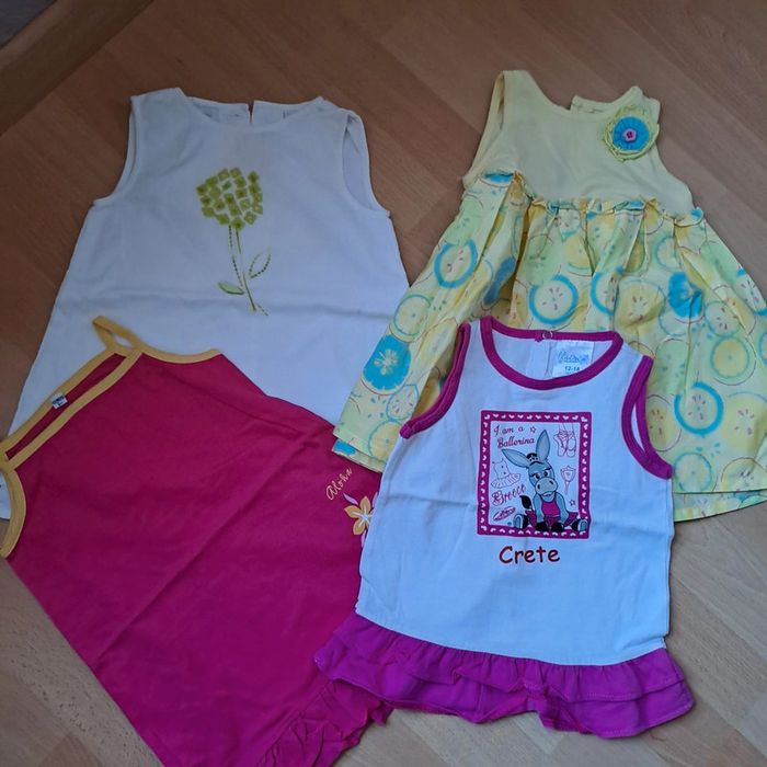 Lot 4 robes 1an #kiabi