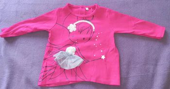 T-shirt manches longues fille 6 mois