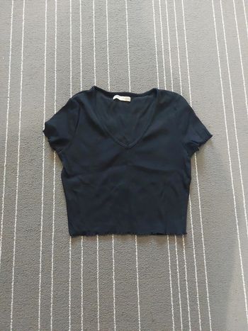 Tee shirt crop top femme