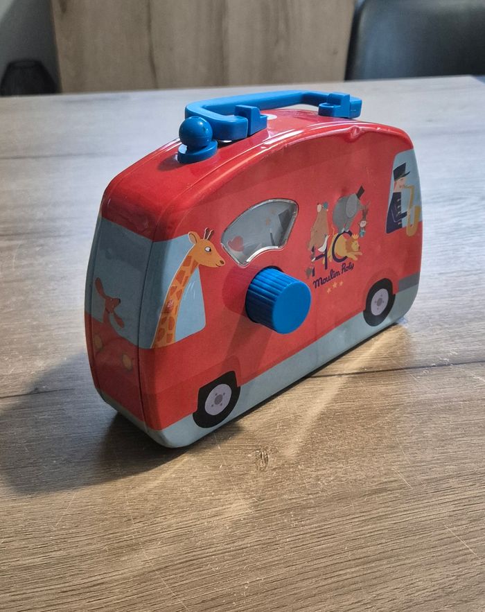 Boîte à musique bus de cirque - photo numéro 2