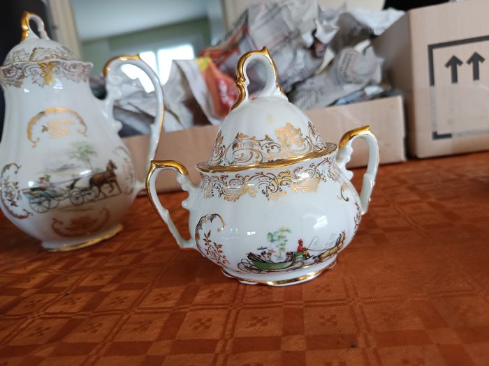 Service porcelaine moka - photo numéro 5