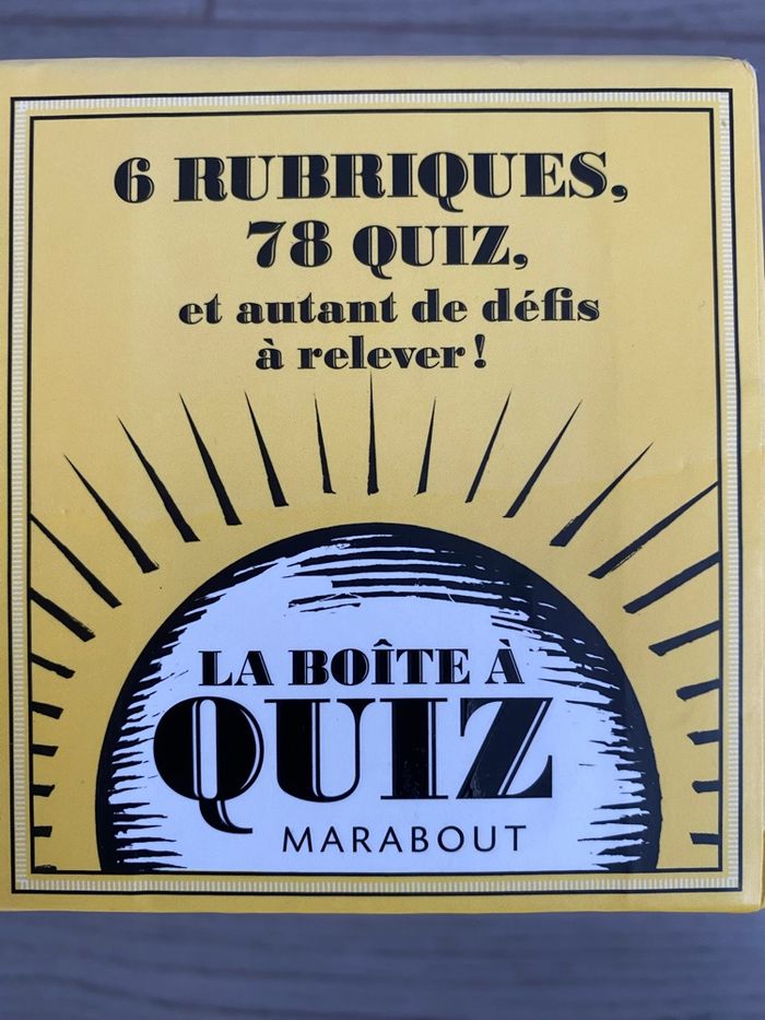 Neuf ! La Boite à Quiz - photo numéro 4