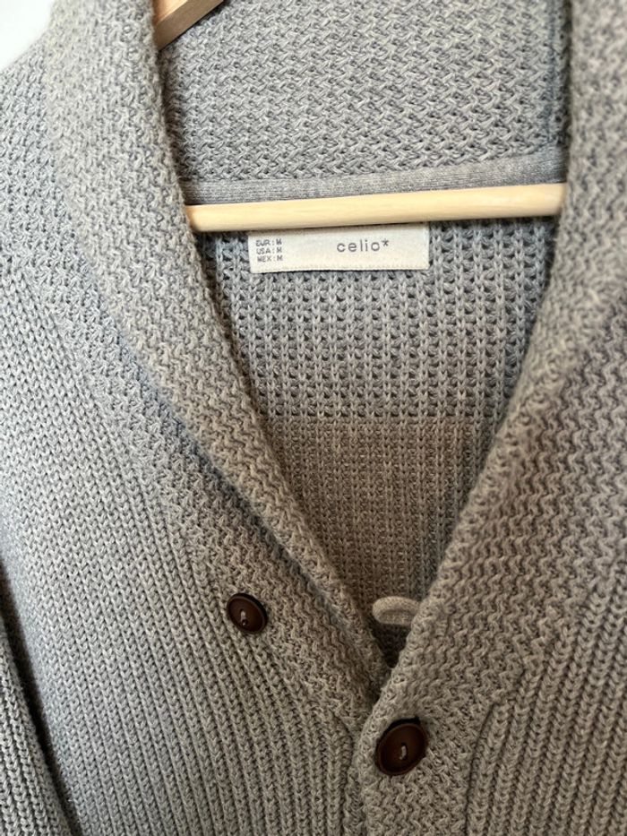 Gilet homme celio gris clair M - photo numéro 3