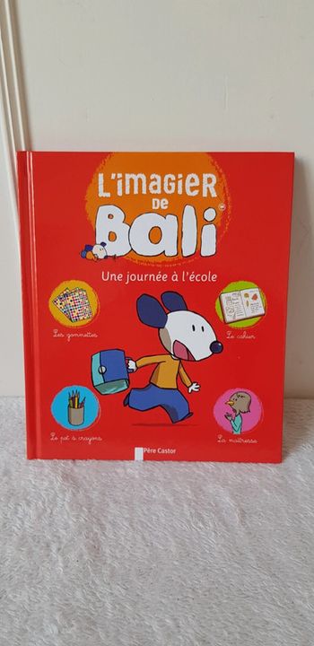 Livre l'imagier de Bali ecole
